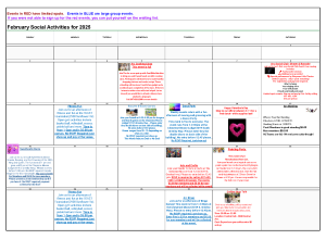 February 2025 Calendar